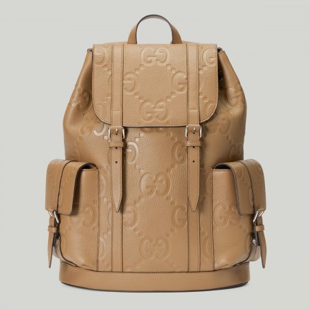 Gucci Backpack in Taupe Jumbo GG Leather