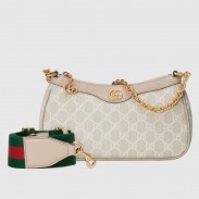 Gucci Ophidia GG Small Handbag in White GG Canvas
