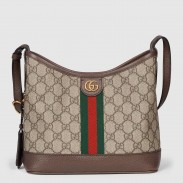 Gucci Ophidia GG Small Shoulder Bag in Beige GG Canvas