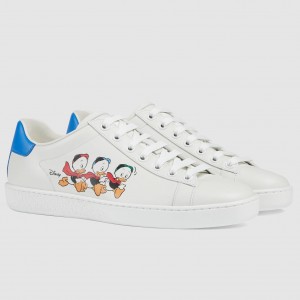 Gucci Women's Ace Sneakers with Disney Donald Duck 