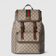 Gucci Ophidia GG Small Backpack in Beige GG Supreme Canvas