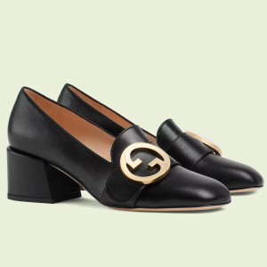 Gucci Blondie Pumps 55mm in Black Leather