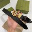 Gucci GG Marmont Reversible Belt 38MM in Black/Brown Leather