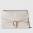 Gucci Dionysus Large Shoulder Bag in White Patent Leather