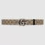Gucci GG Marmont Reversible Belt 38MM in Beige GG Canvas